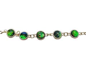 BRACELET AURORE BOREALE VERTE