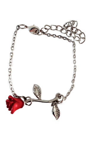 BRACELET ROSE ROUGE