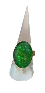 BAGUE AURORE BOREALE VERTE