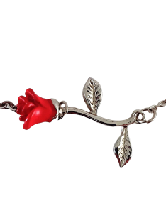 BRACELET ROSE ROUGE