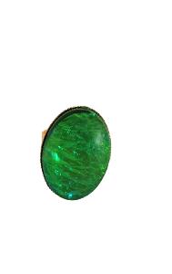 BAGUE AURORE BOREALE VERTE