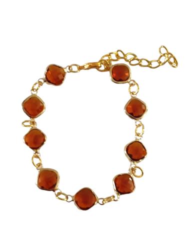 BRACELET LOSANGES AMBRE